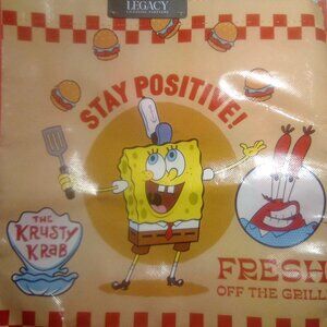 SpongeBob tote and chibi in motion